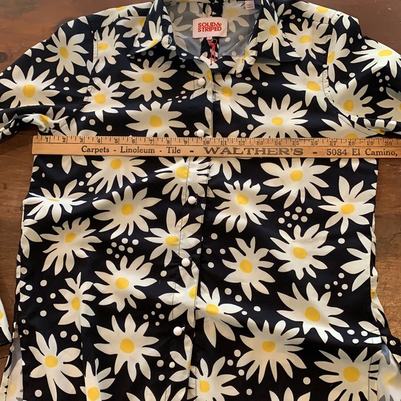 Solid & Striped Button Down Shirt - Picture 9 of 9